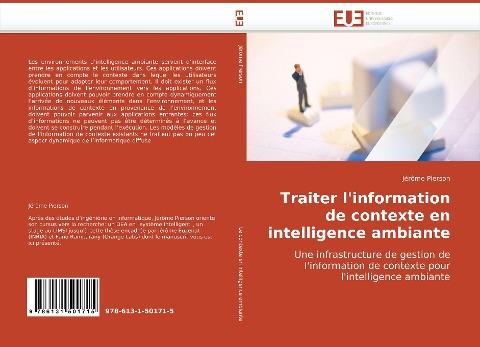 Traiter l'information de contexte en intelligence ambiante