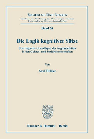 Die Logik kognitiver Sätze.