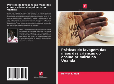 Práticas de lavagem das mãos das crianças do ensino primário no Uganda