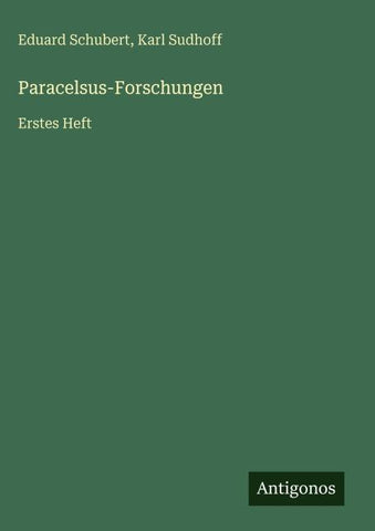 Paracelsus-Forschungen