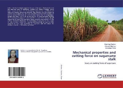 Mechanical properties and cutting force on sugarcane stalk