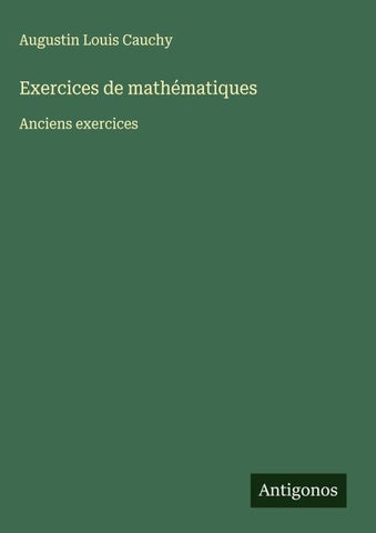 Exercices de mathématiques