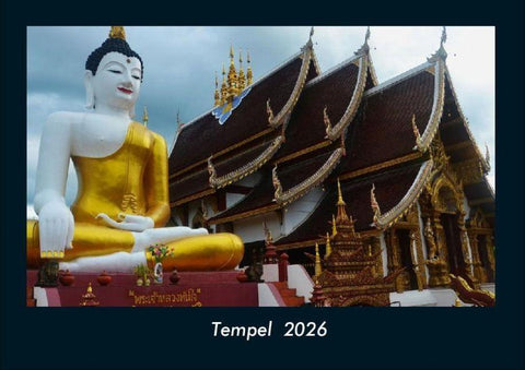 Tempel  2026 Fotokalender DIN A4