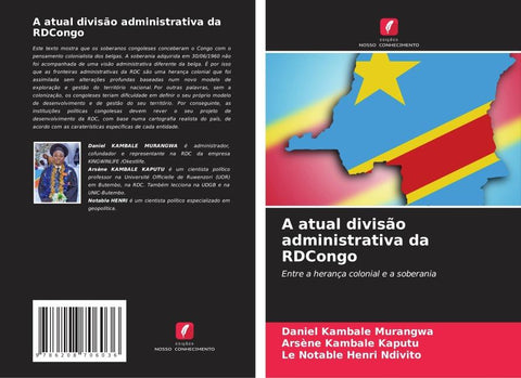 A atual divisão administrativa da RDCongo