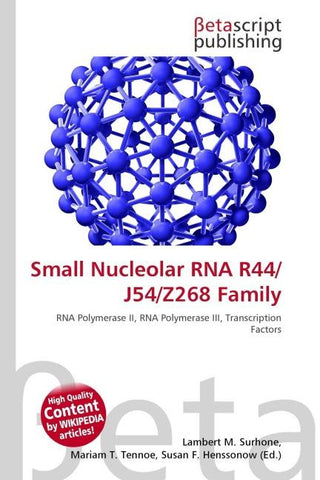 Small Nucleolar RNA R44/J54/Z268 Family