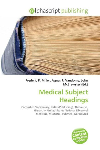 Medical Subject Headings