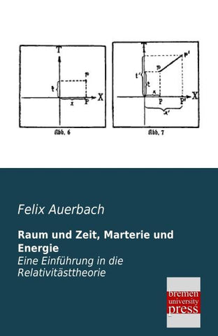 Raum und Zeit, Marterie und Energie