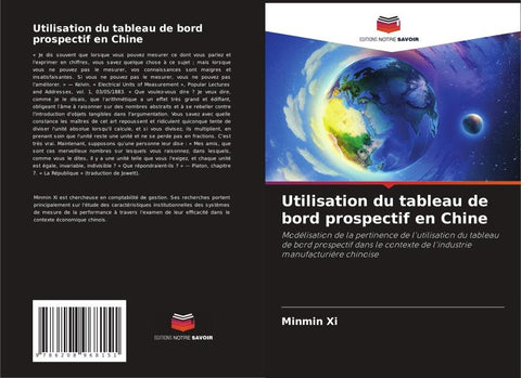 Utilisation du tableau de bord prospectif en Chine