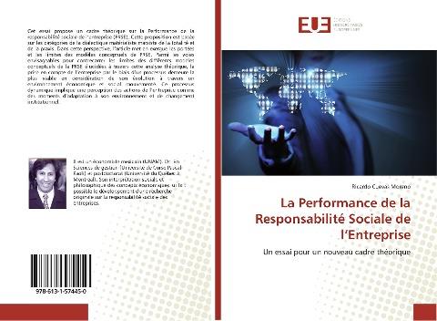 La Performance de la Responsabilité Sociale de l'Entreprise