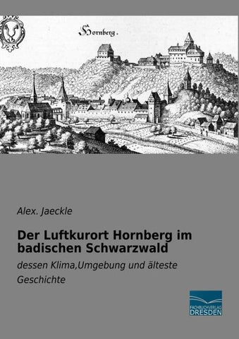 Der Luftkurort Hornberg im badischen Schwarzwald