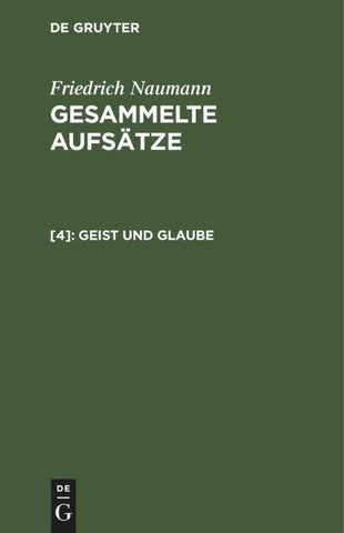 Geist und Glaube