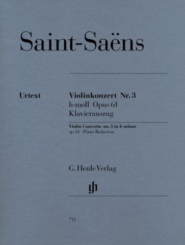 Camille Saint-Saëns - Violinkonzert Nr. 3 h-moll op. 61