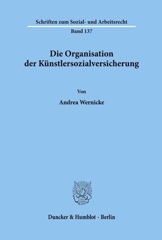 Die Organisation der Künstlersozialversicherung.