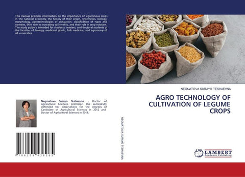 AGRO TECHNOLOGY OF CULTIVATION OF LEGUME CROPS