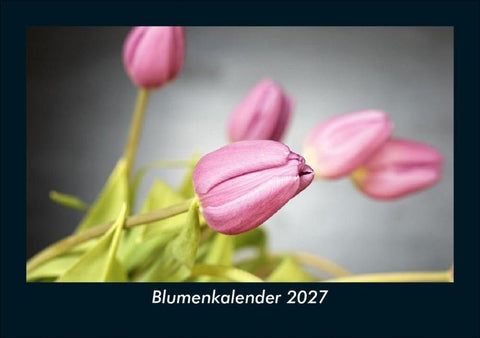 Blumenkalender 2027 Fotokalender DIN A5