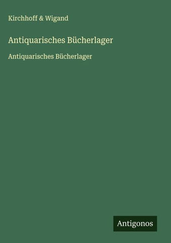Antiquarisches Bücherlager