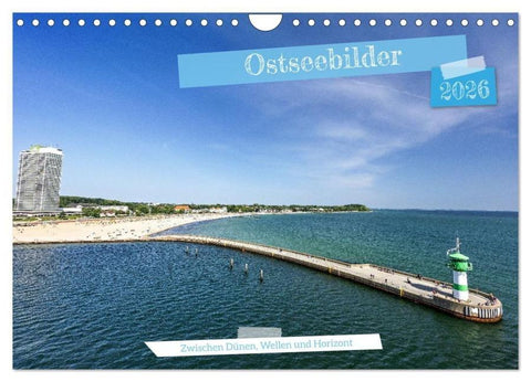Ostseebilder (Wandkalender 2026 DIN A4 quer), CALVENDO Monatskalender