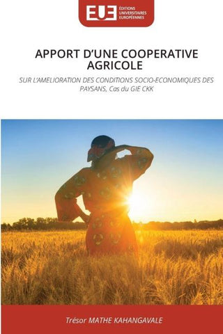 APPORT D'UNE COOPERATIVE AGRICOLE