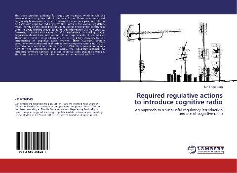 Required regulative actions to introduce cognitive radio