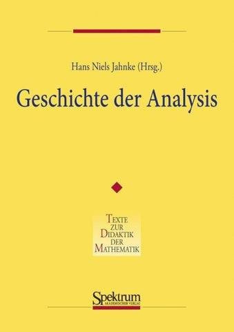 Geschichte der Analysis