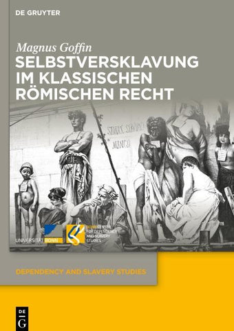 Selbstversklavung im klassischen römischen Recht