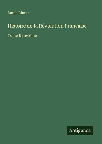 Histoire de la Révolution Francaise