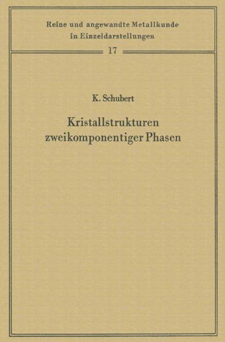 Kristallstrukturen zweikomponentiger Phasen