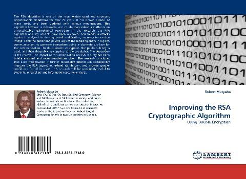 Improving the RSA Cryptographic Algorithm