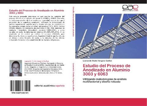 Estudio del Proceso de Anodizado en Aluminio 3003 y 6063