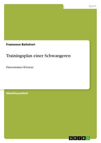 Trainingsplan einer Schwangeren
