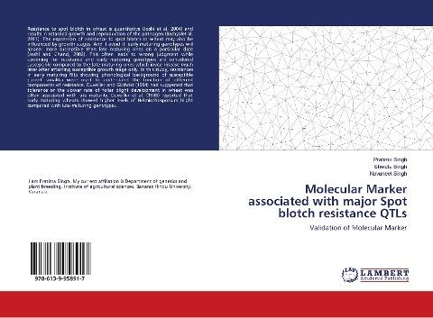 Molecular Marker associated with major Spot blotch resistance QTLs