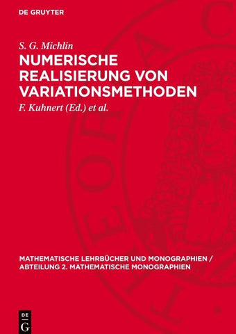 Numerische Realisierung von Variationsmethoden