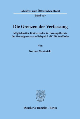 Die Grenzen der Verfassung.