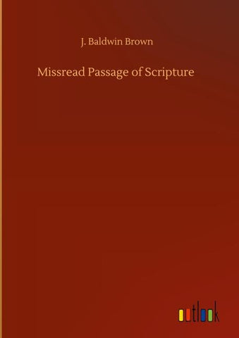 Missread Passage of Scripture