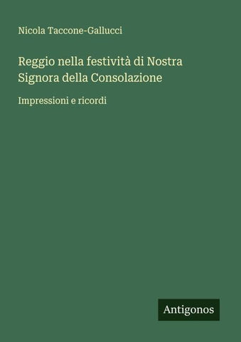 Reggio nella festività di Nostra Signora della Consolazione