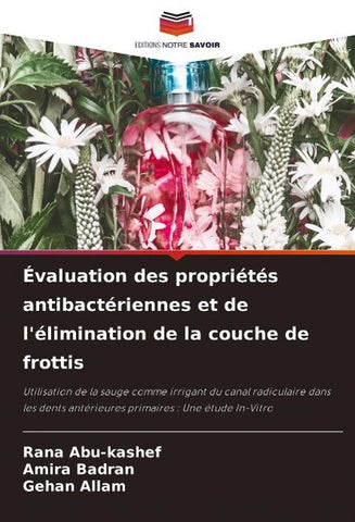 Évaluation des propriétés antibactériennes et de l'élimination de la couche de frottis