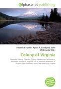 Colony of Virginia