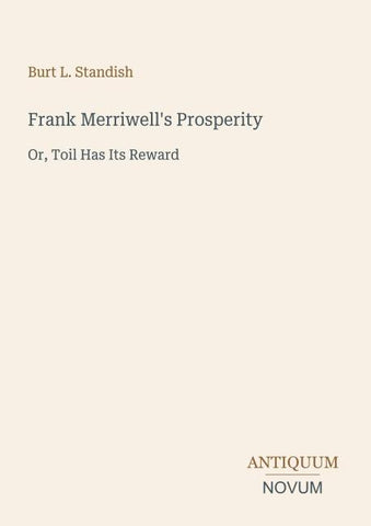 Frank Merriwell's Prosperity