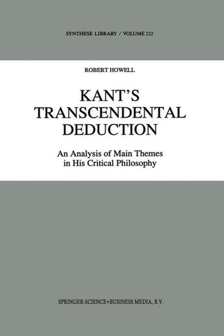 Kant’s Transcendental Deduction