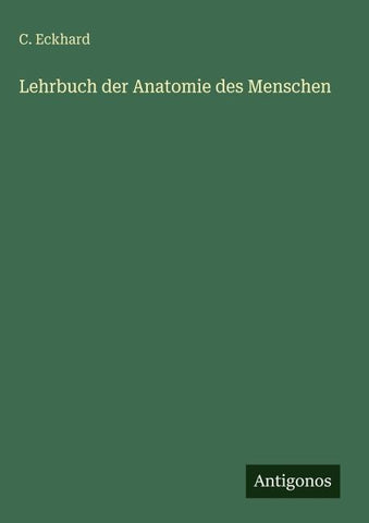 Lehrbuch der Anatomie des Menschen
