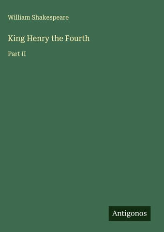 King Henry the Fourth