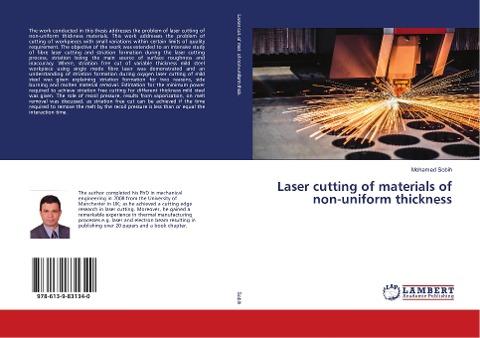 Laser cutting of materials of non-uniform thickness