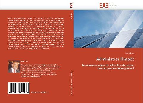 Administrer l'impôt