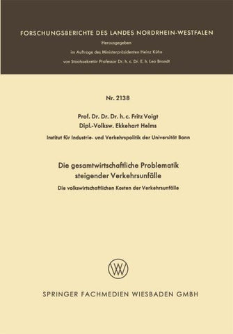 Die gesamtwirtschaftliche Problematik steigender Verkehrsunfälle