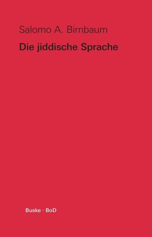 Die jiddische Sprache