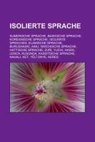 Isolierte Sprache