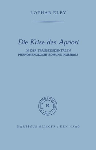Die Krise des Apriori