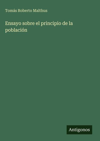Ensayo sobre el principio de la población