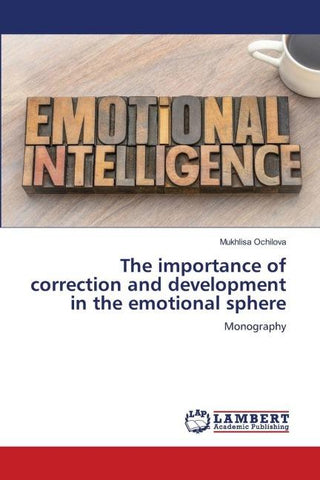 The importance of correction and development in the emotional sphere