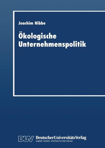 Ökologische Unternehmenspolitik